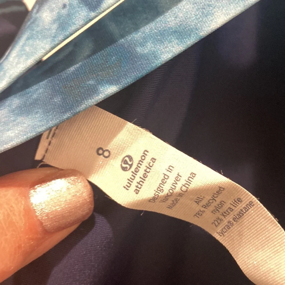 BNWT’S Lululemon Strappy Back One One Piece - Picture 4 of 7